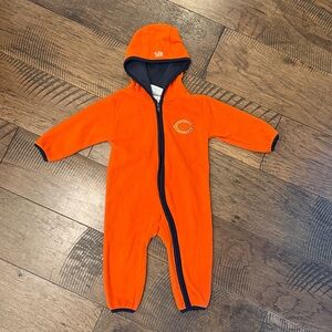 Chicago Bears Team Apparel Baby Hooded Fleece Outfit